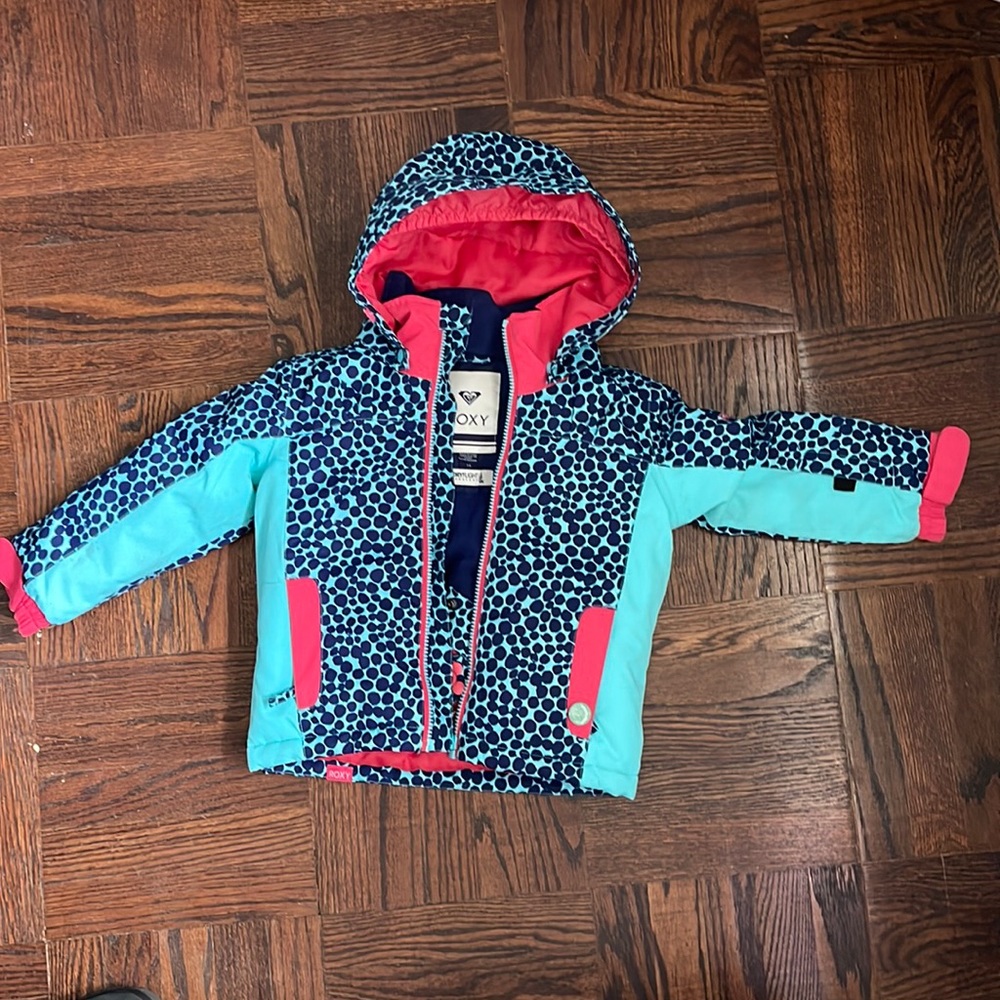 Roxy, girls snow jacket, toddler size 3